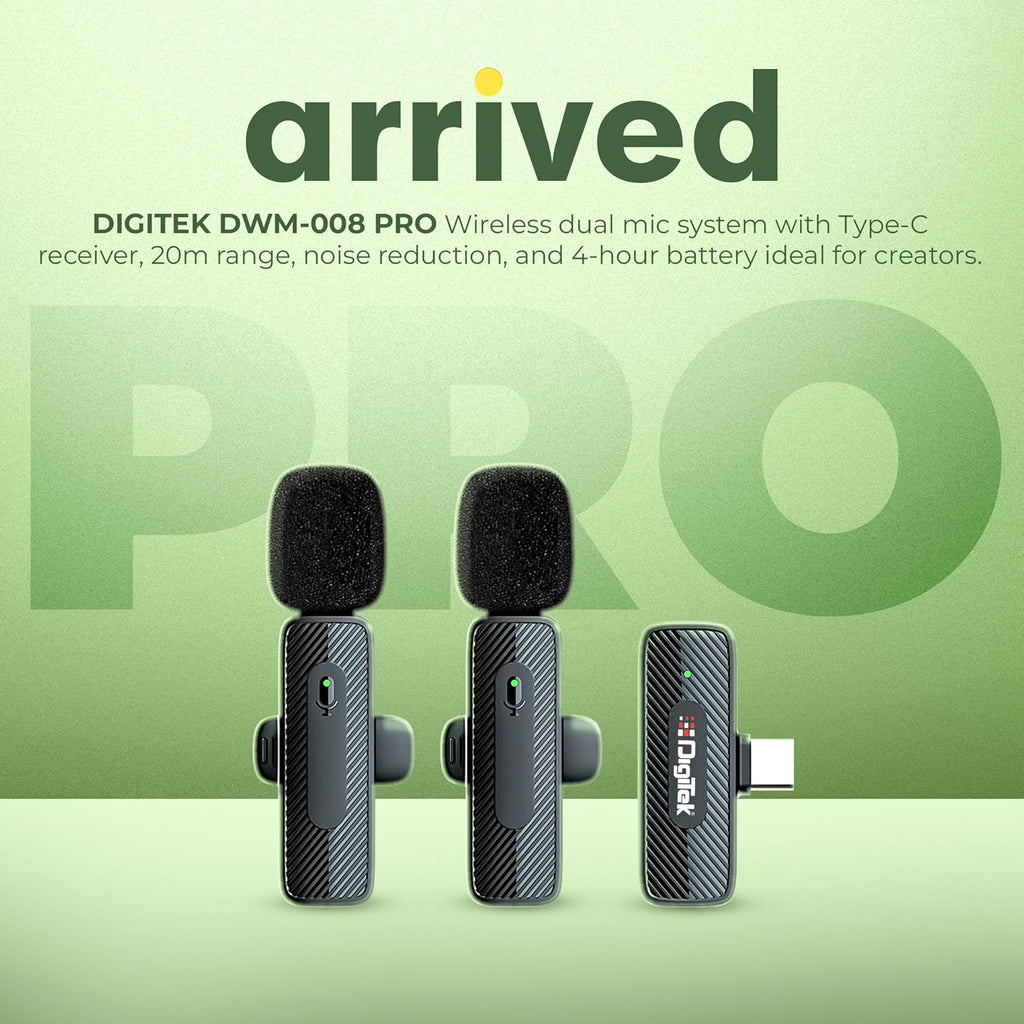 Digitek (DWM-008 PRO Wireless Microphone & Receiver