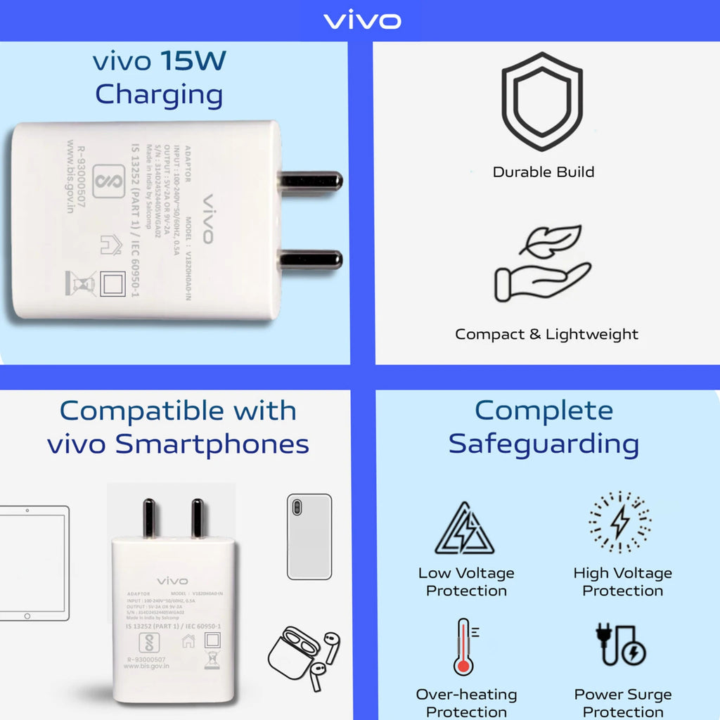 Vivo Original 18W Ultra Type-C Charging for
