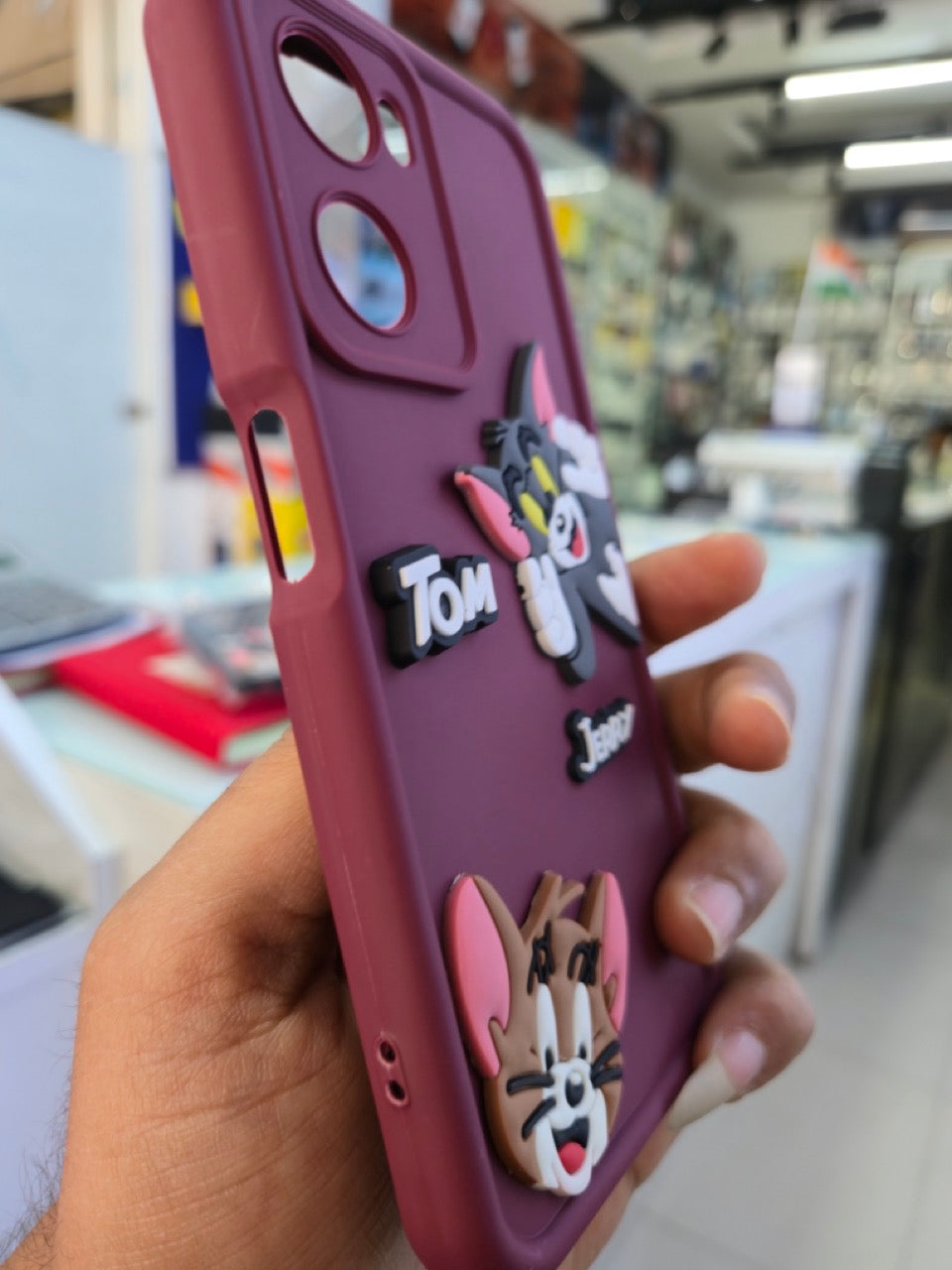 Tom and Jerry Mobile Cover Vivo