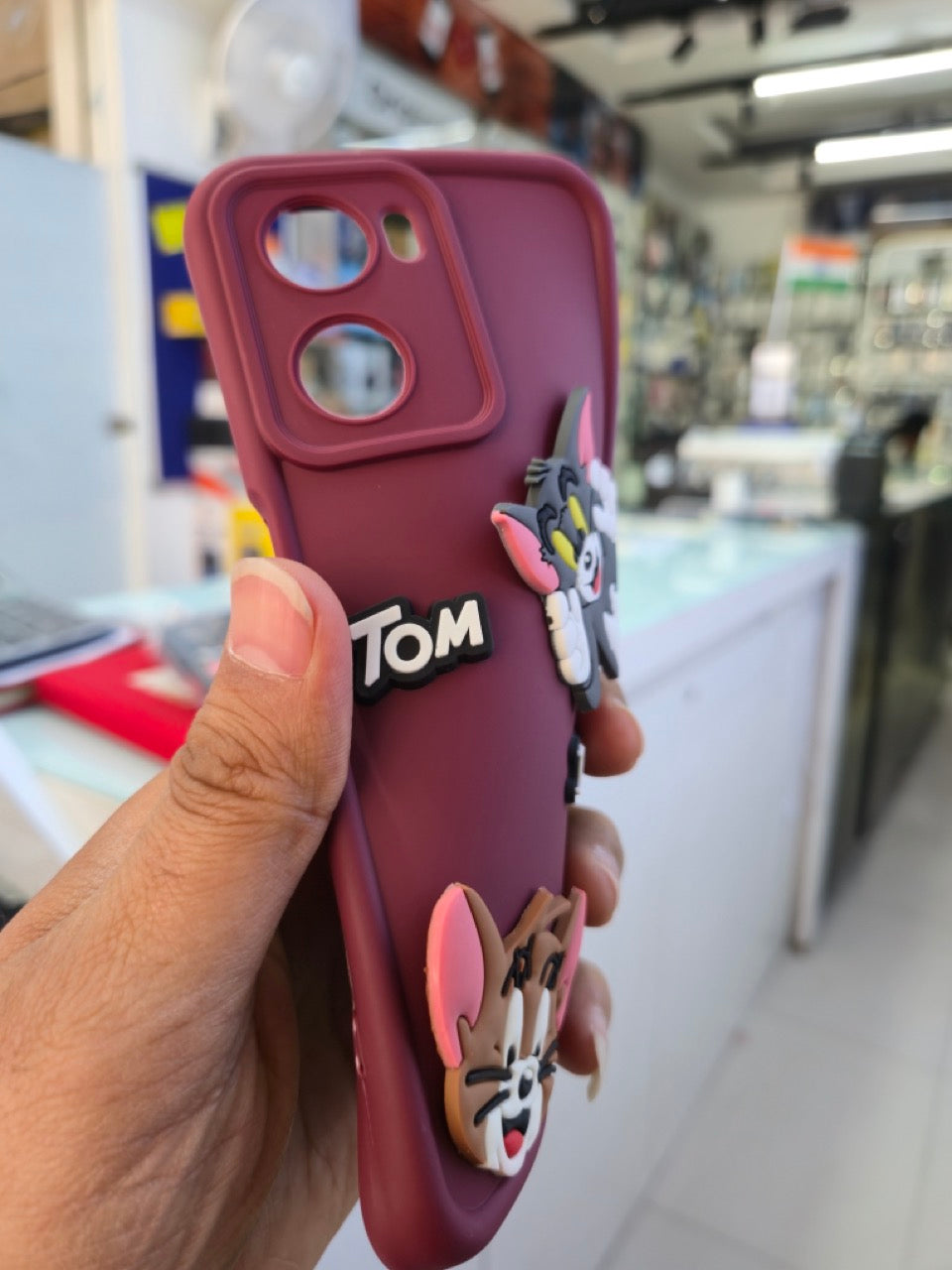 Tom and Jerry Mobile Cover Vivo