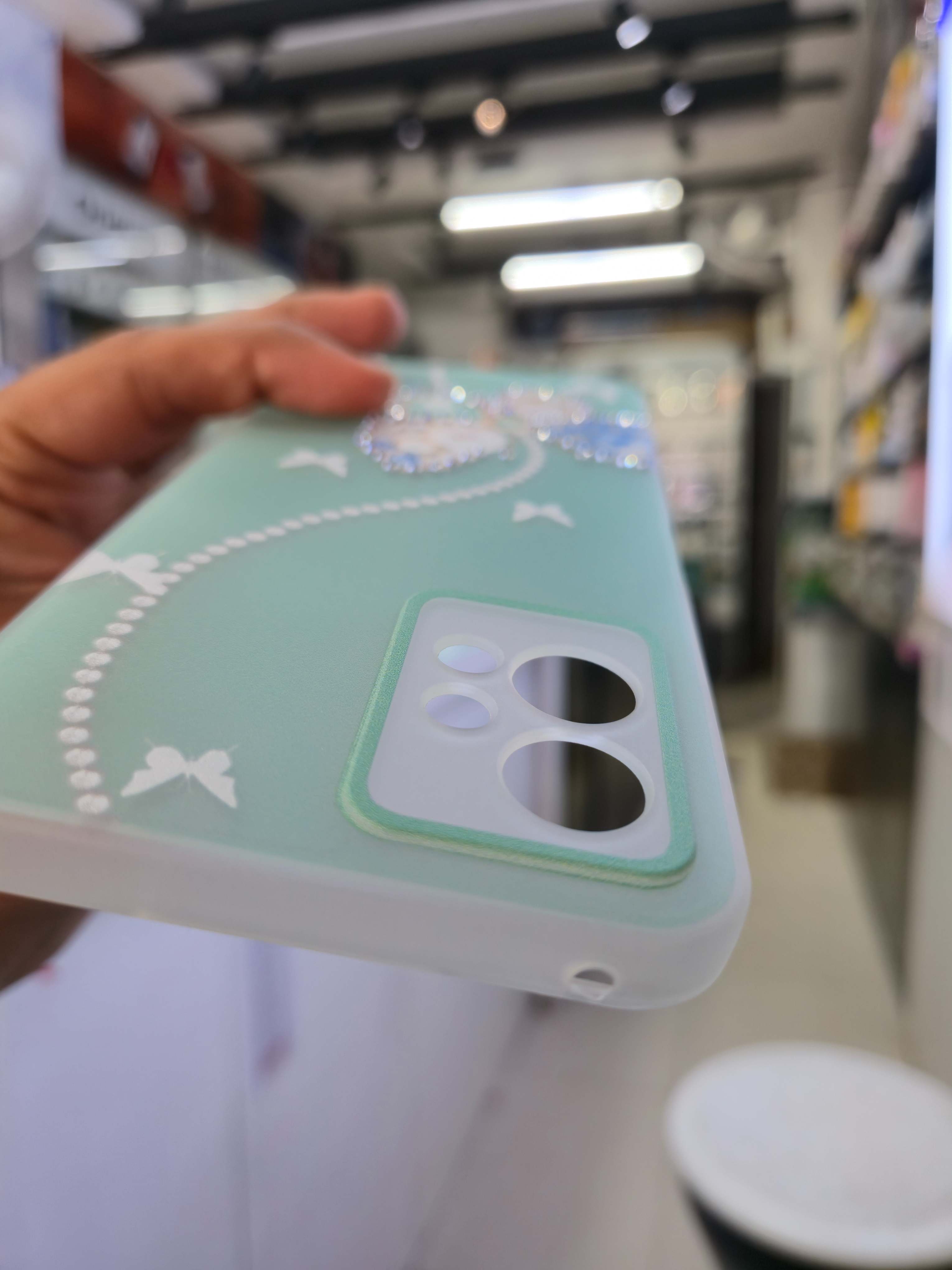 Butterfly Diamond Case Cover (Vivo)