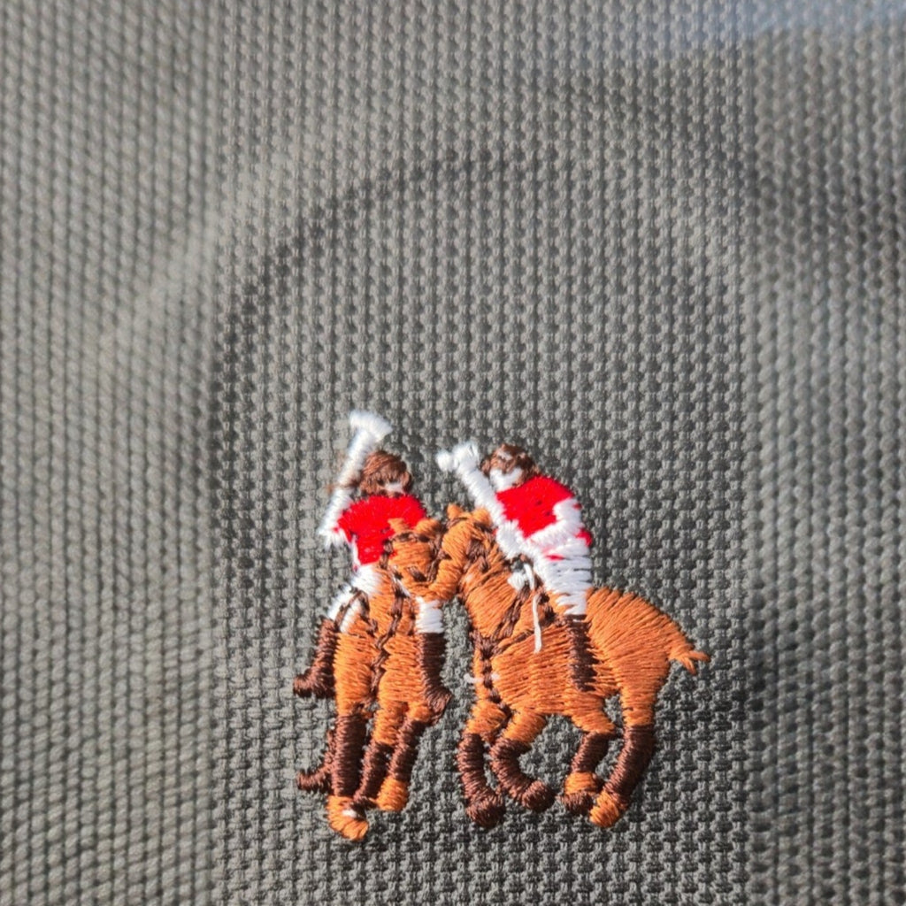 Santa Barbaro Polo & Racquet Club Premium Embroidered Fabric Texture Case