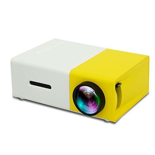 Texton Mini Projector, Movie Projector with 10000 Hours LED Lamp Life