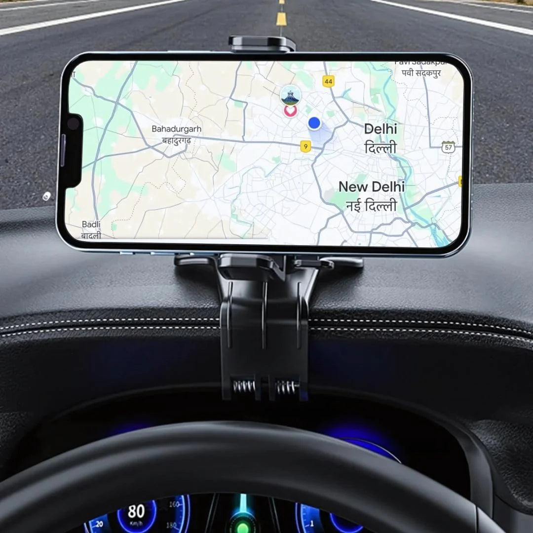 ModishOmbre® Speedometer Magnetic Car Phone Holder | Dual Support & Strong Suction