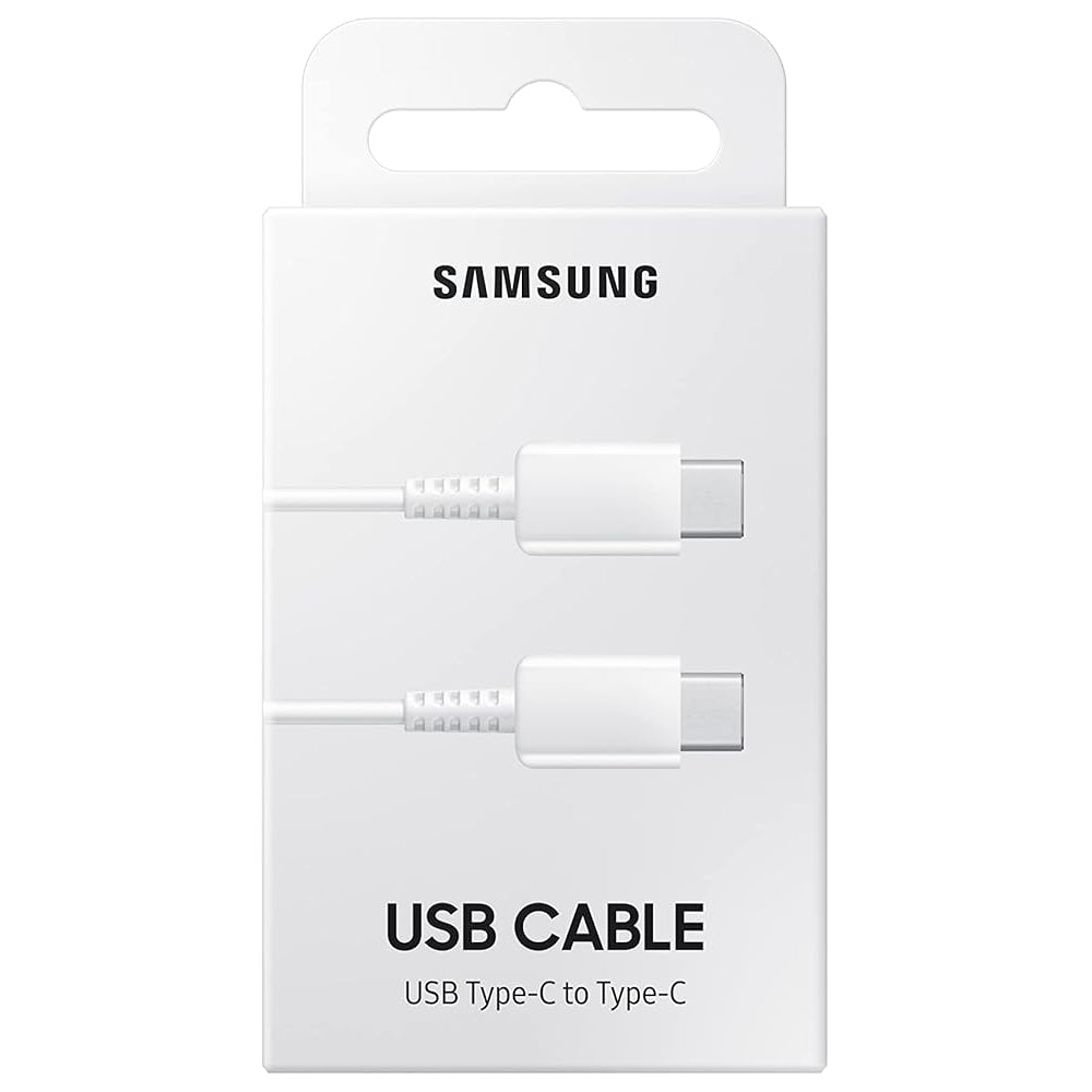 Samsung Original Type C to C Cable - 3.28 Feet (1 Meter), White