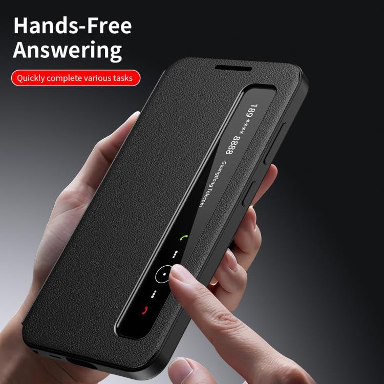 Flip Case Cover for Samsung Galaxy S26 Ultra 5G with Smart-View Feature