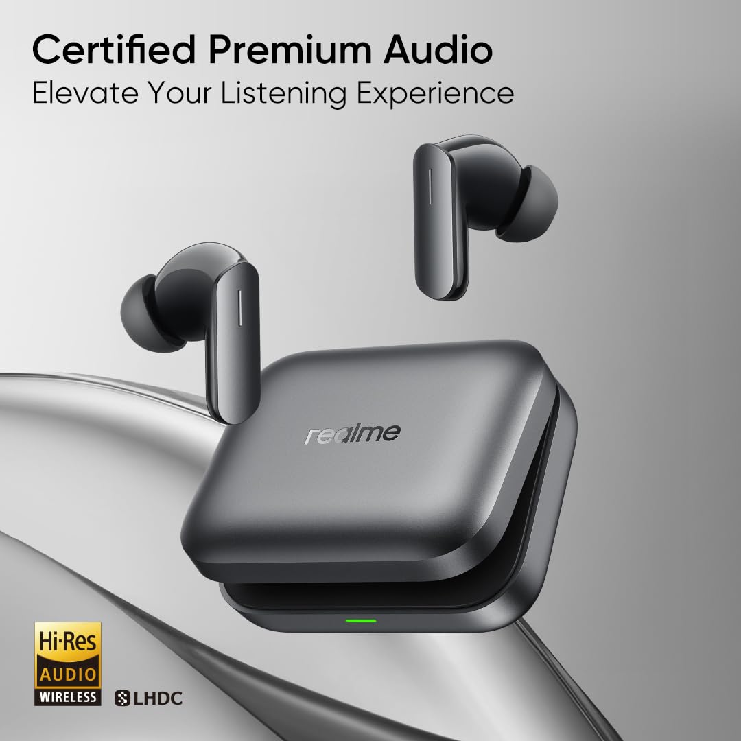 realme Earbuds Air 7 True Wireless,12.4mm Dynamic Bass Drivers