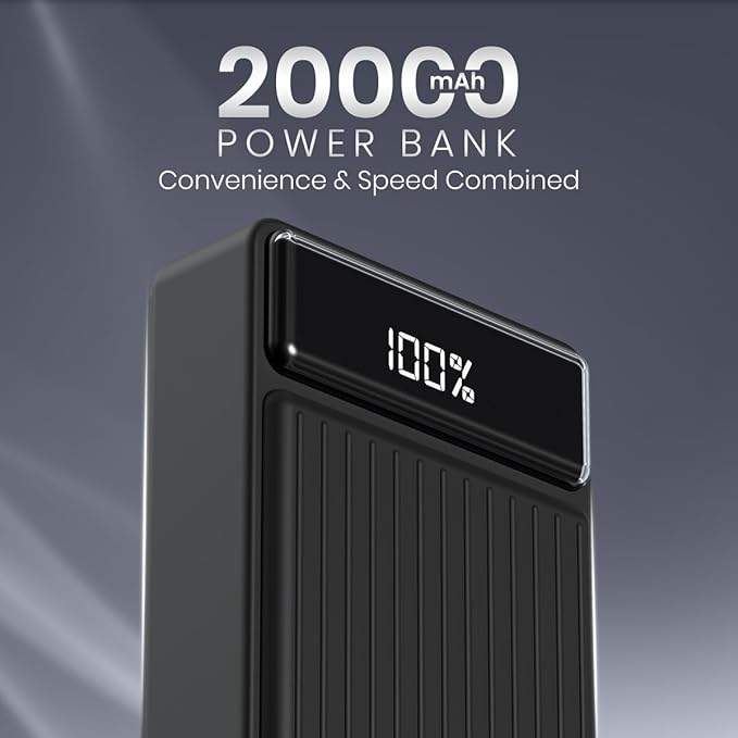 Portronics Luxcell Bind Mini 20k 20000mAh Powerbank with 22.5W