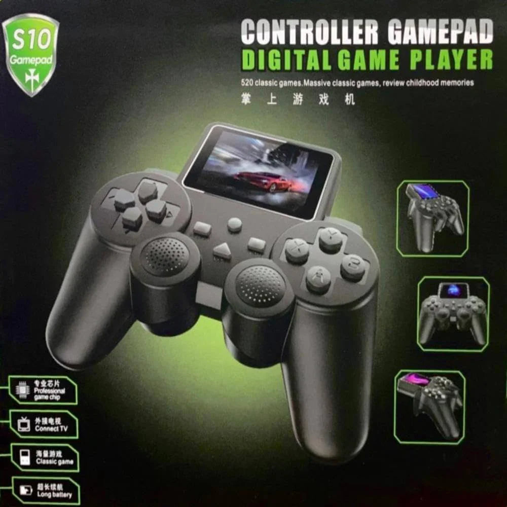 S10 Game Console Box Wireless Gamepad & 520 Games11 Black Edition