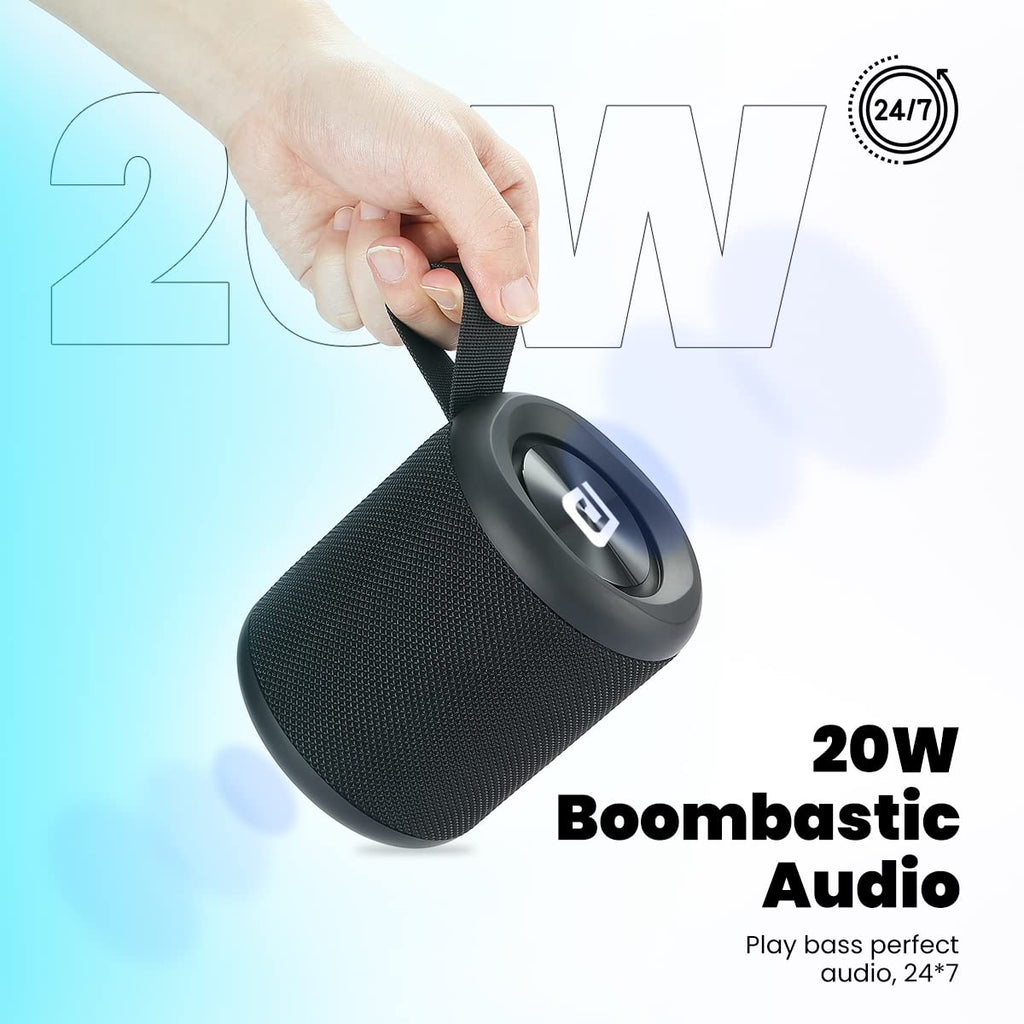 Portronics SoundDrum P 20W Portable Bluetooth Speaker