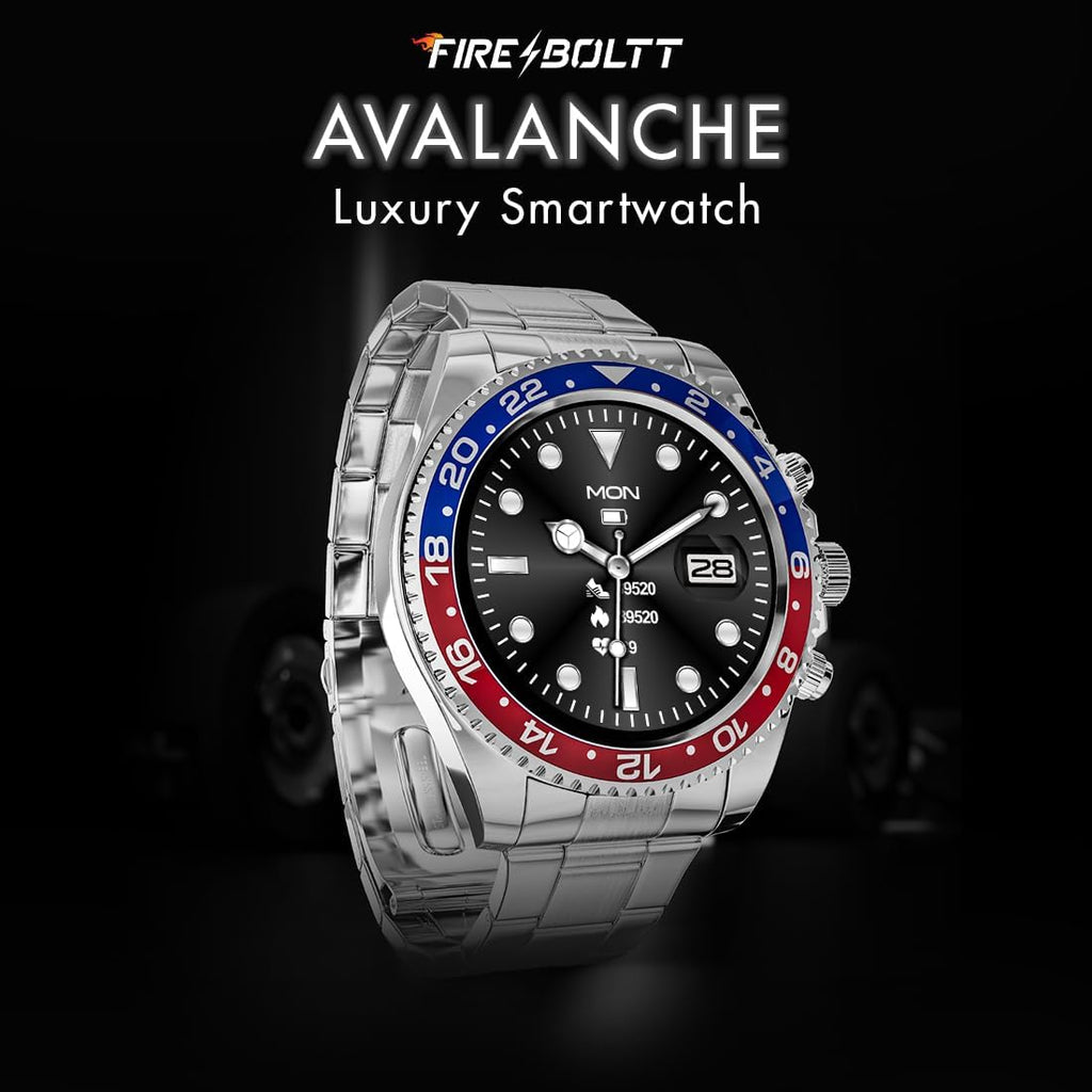 Fire-Boltt Avalanche 1.28 Inch HD Display Blue Red Smart Watch