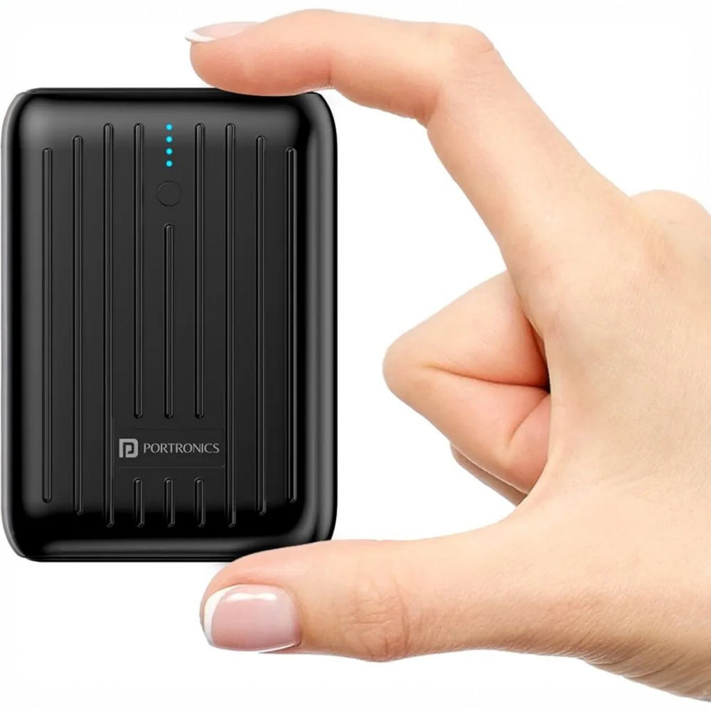 Portronics Zapcell 10k 10000mAh 22.5W Pocket Size Nano Powerbank