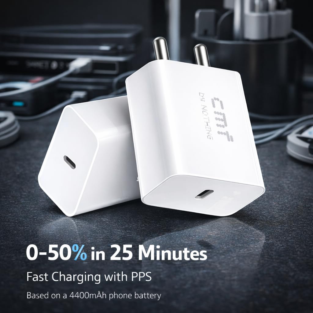 CMF Original 33W C-Type PPS Quick Power Charging Adapter