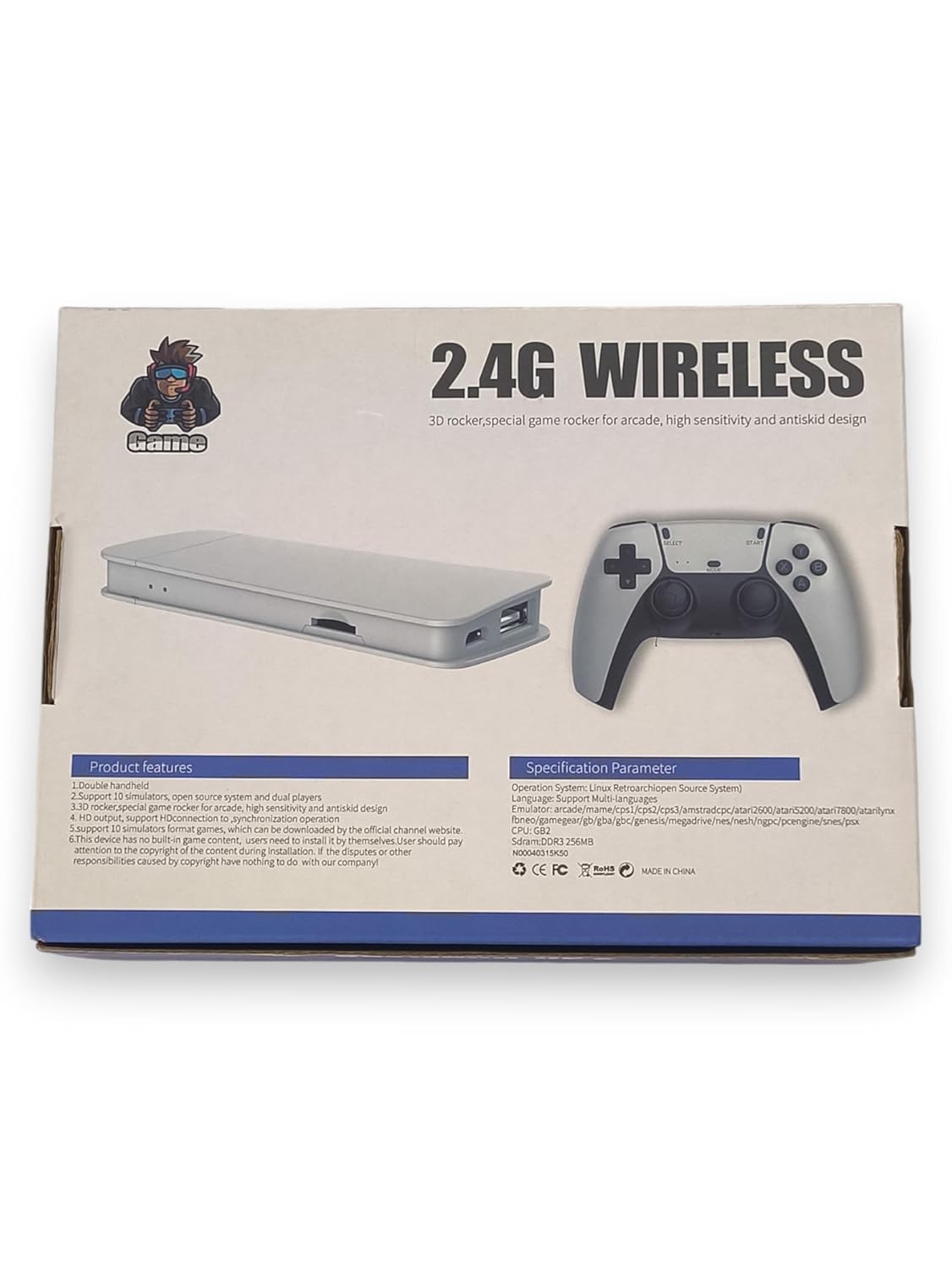 Retro 4K Game Stick Console, Retro Play Game