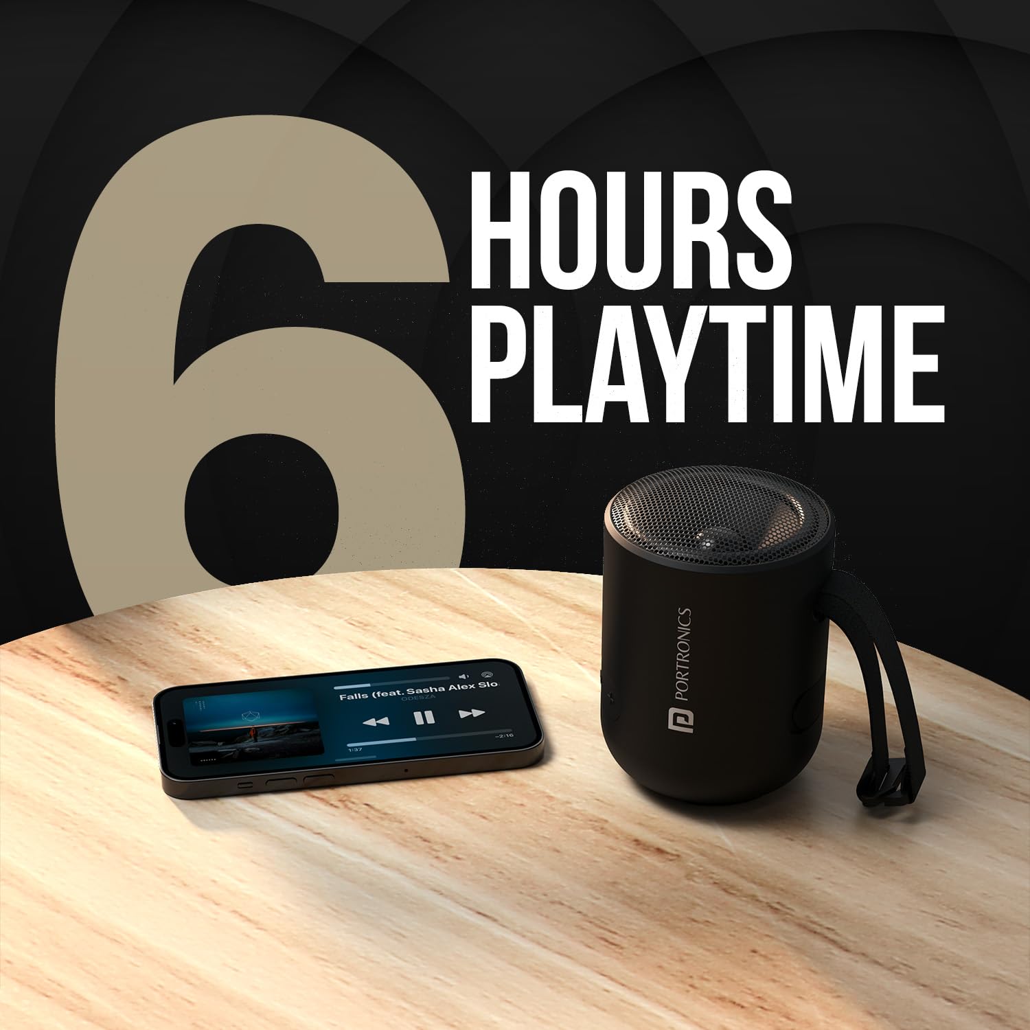 Portronics Soundpot 20W Wireless Bluetooth Portable Speaker