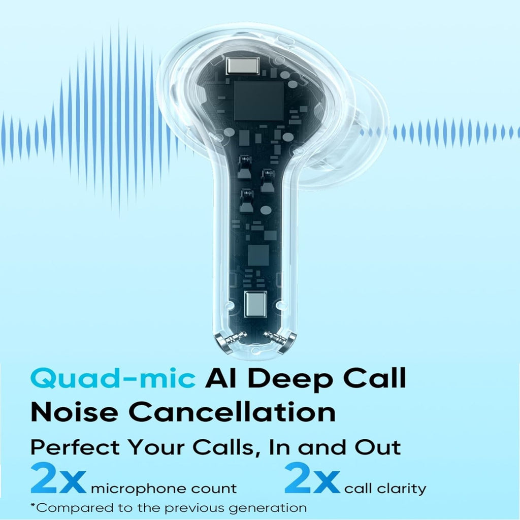 realme Buds T200x True Wireless Earbuds with 12.4mm Dynamic Bass