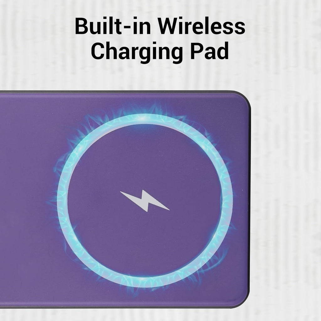 ZEBRONICS 10000 mAh 22.5 W Wired & Wireless With MagSafe Compact Power Bank