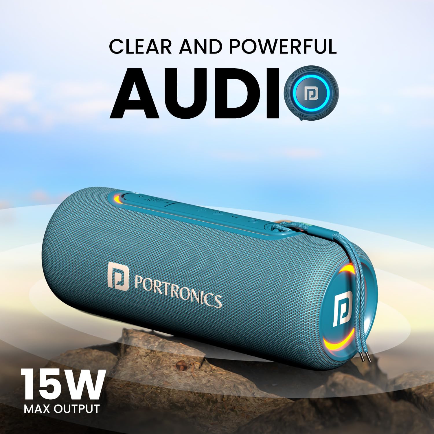 Portronics Resound 2 15W HD Sound Portable