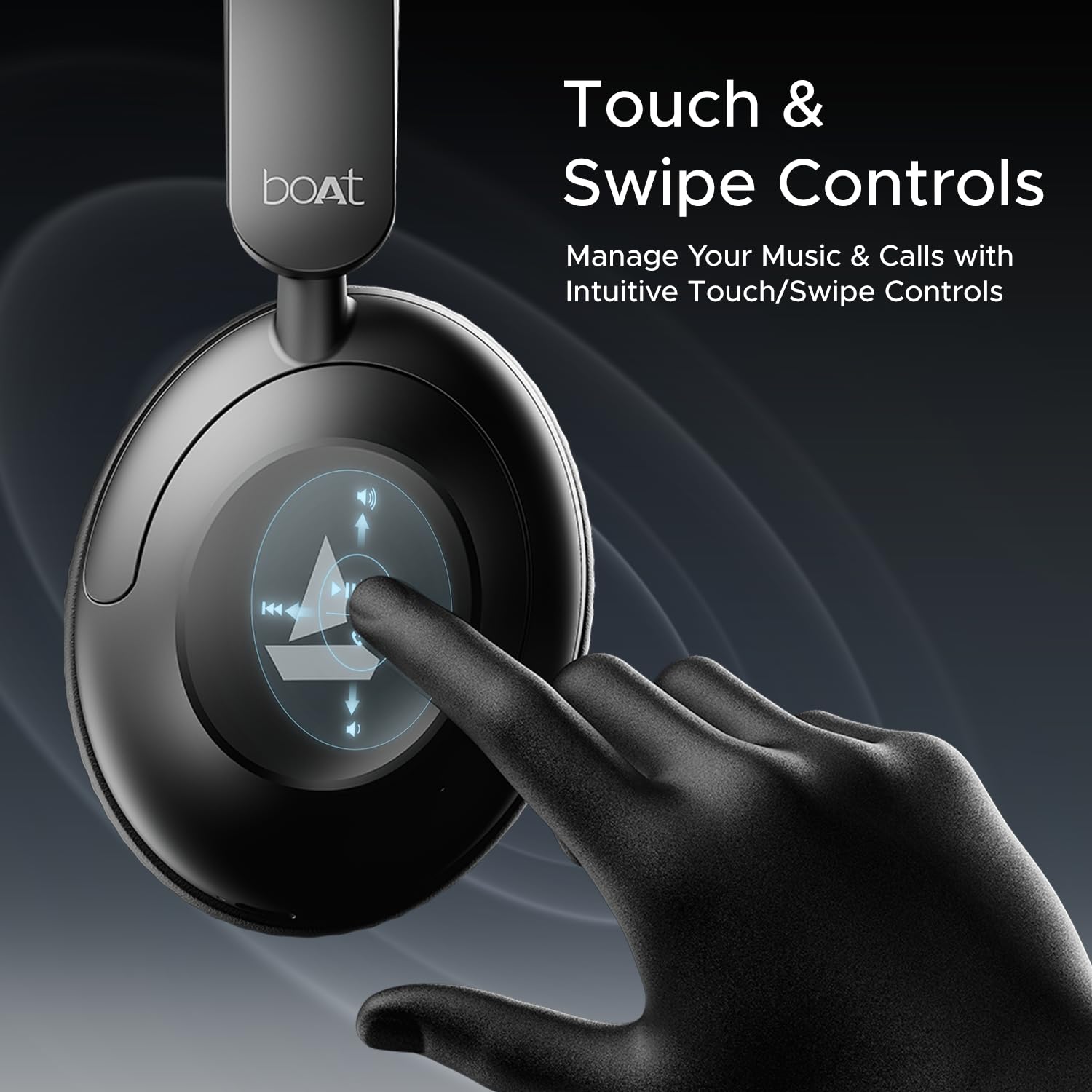 Boat New Launch Rockerz 650 Pro, Touch/Swipe Controls