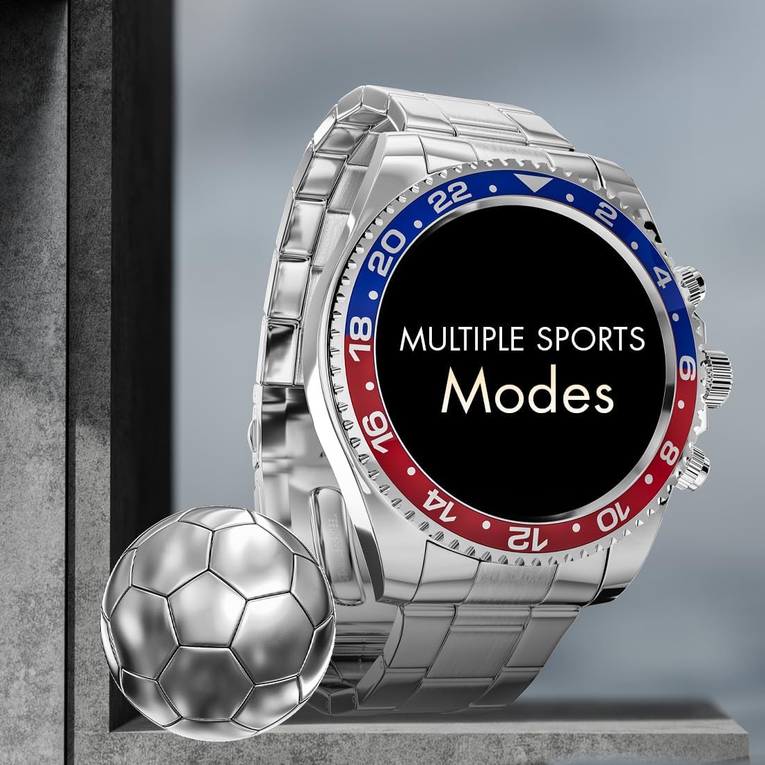 Fire-Boltt Avalanche 1.28 Inch HD Display Blue Red Smart Watch