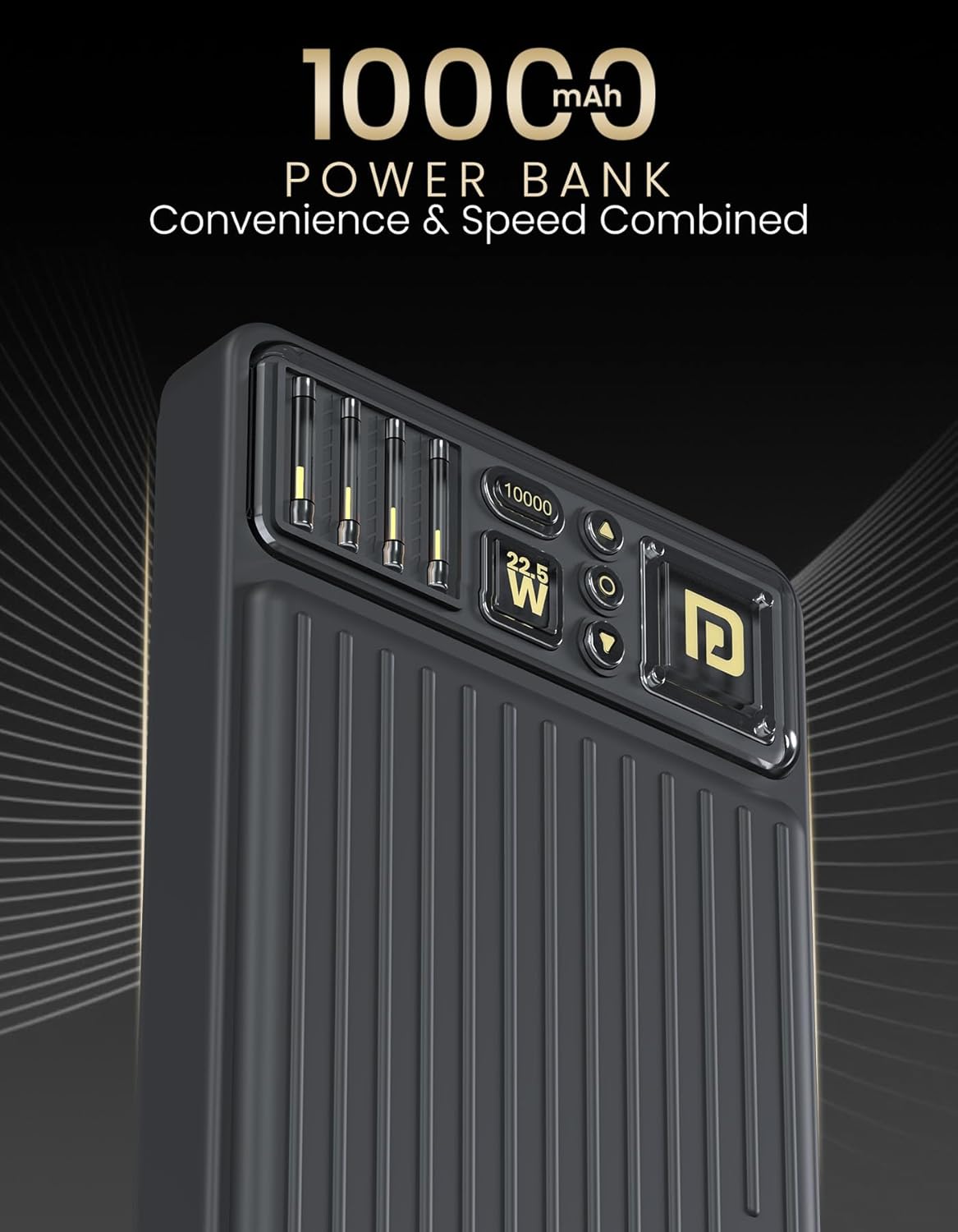Portronics Luxcell Bind Mini 10k 10000mAh Nano Powerbank