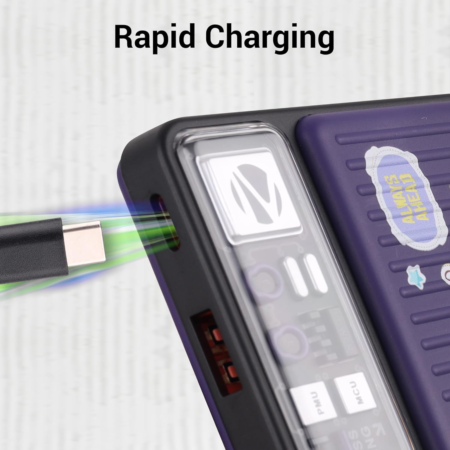 ZEBRONICS 10000 mAh 22.5 W Wired & Wireless With MagSafe Compact Power Bank