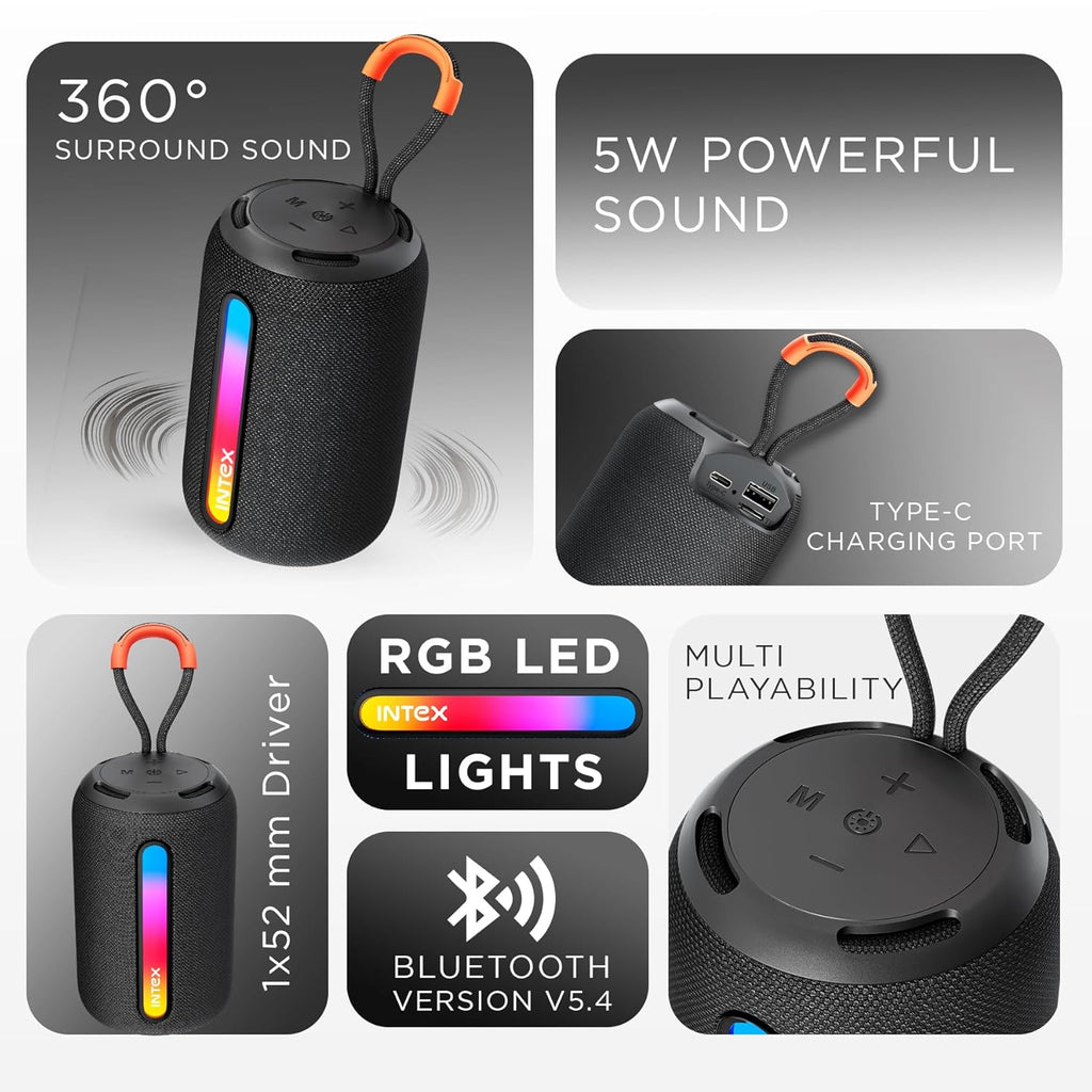 Intex Beast 5X Newly Launched Bluetooth Speaker
