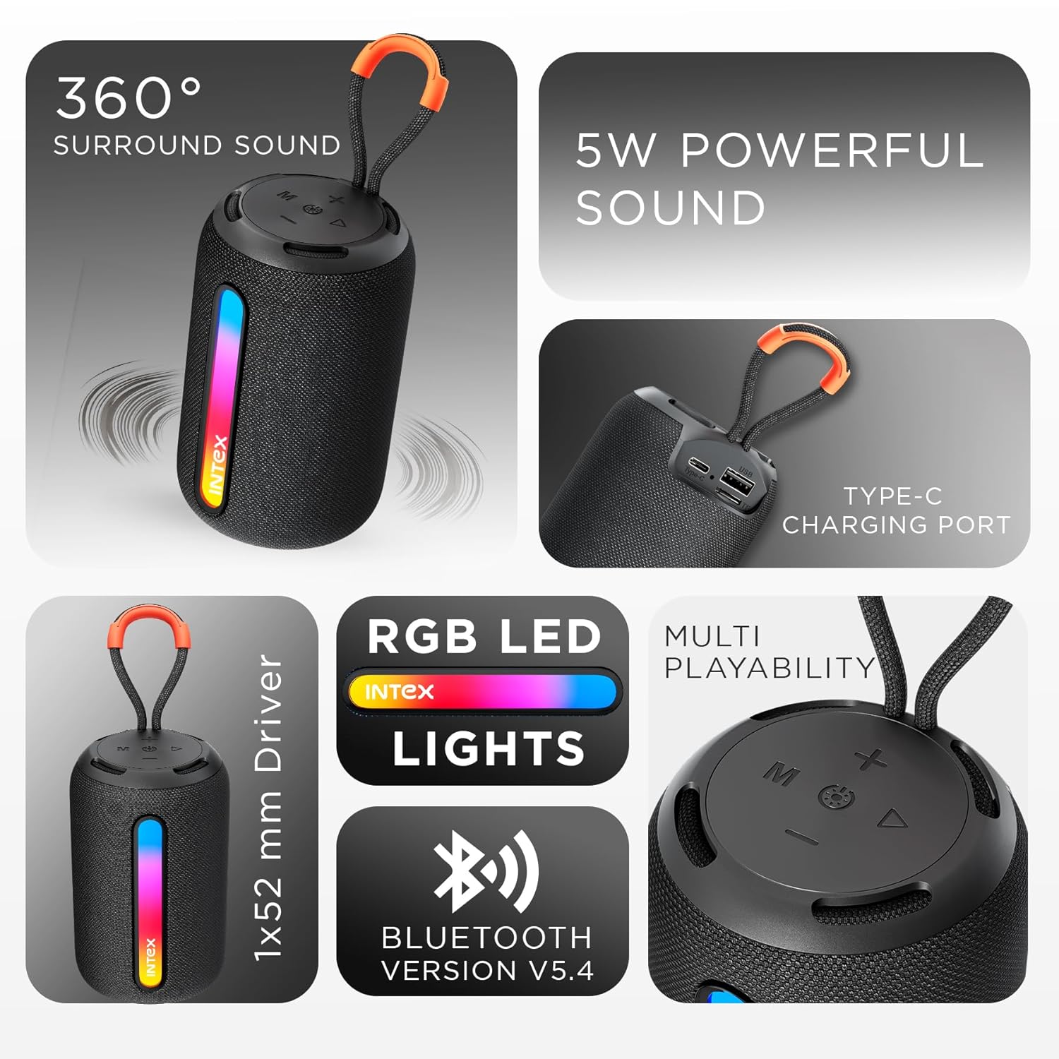 Intex Beast 5X Newly Launched Bluetooth Speaker