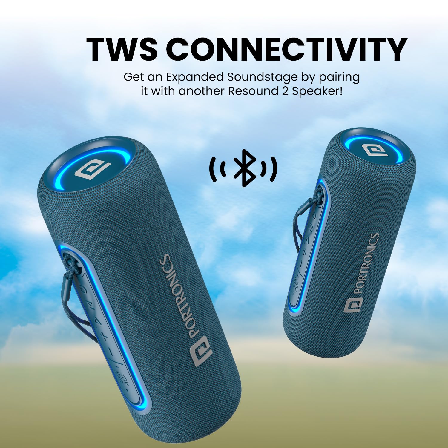 Portronics Resound 2 15W HD Sound Portable