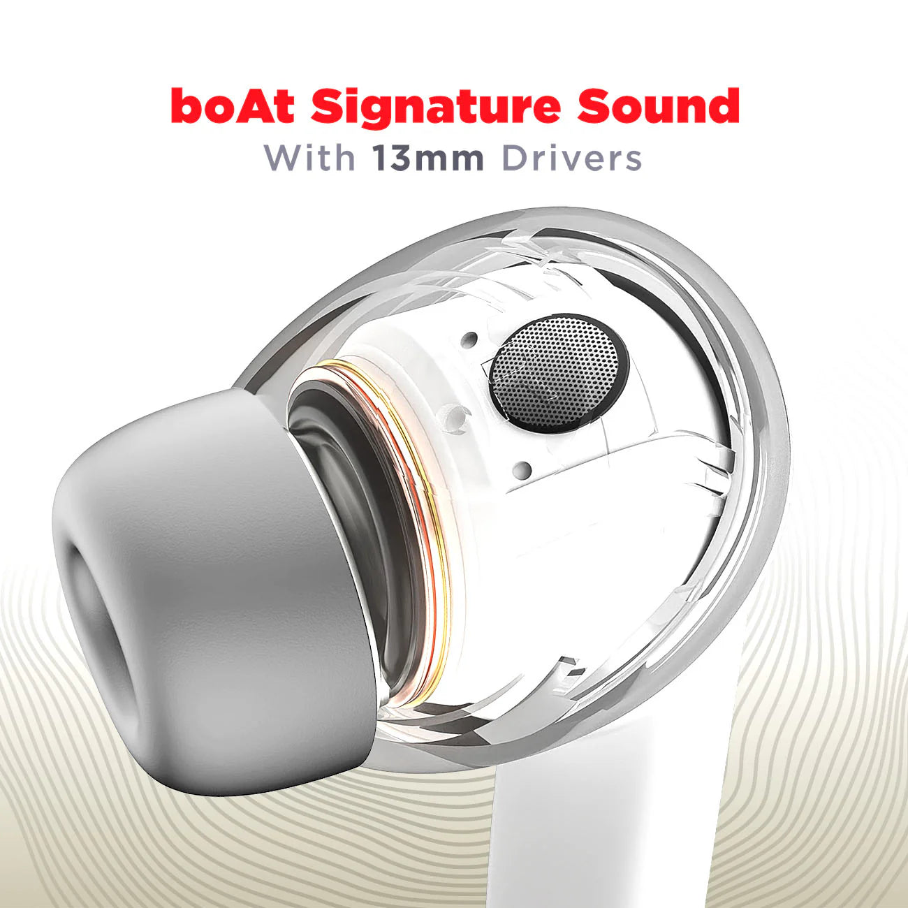 Boat Airdopes Atom 83 White