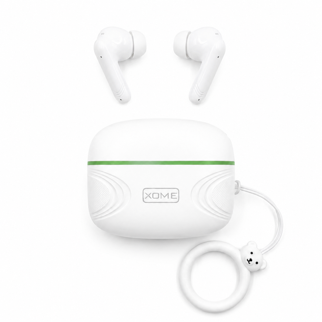 XOME aria X-8pro TWS Earbuds | 36 Hours Playtime, Dynamic RGB Lighting & Bluetooth 5.2