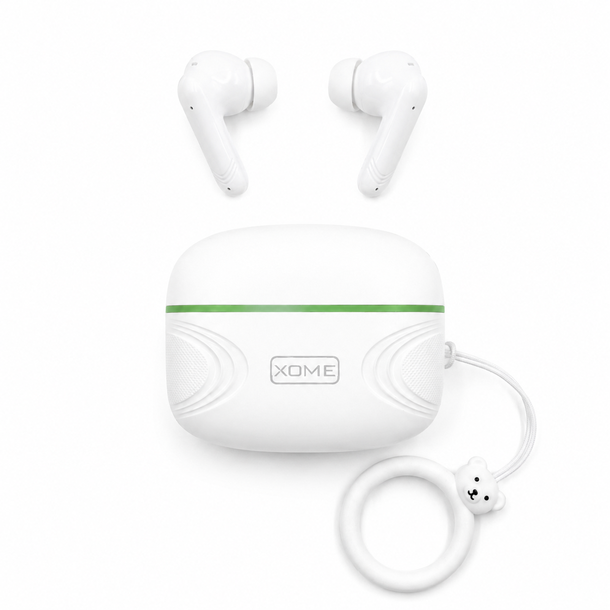 XOME aria X-8pro TWS Earbuds | 36 Hours Playtime, Dynamic RGB Lighting & Bluetooth 5.2