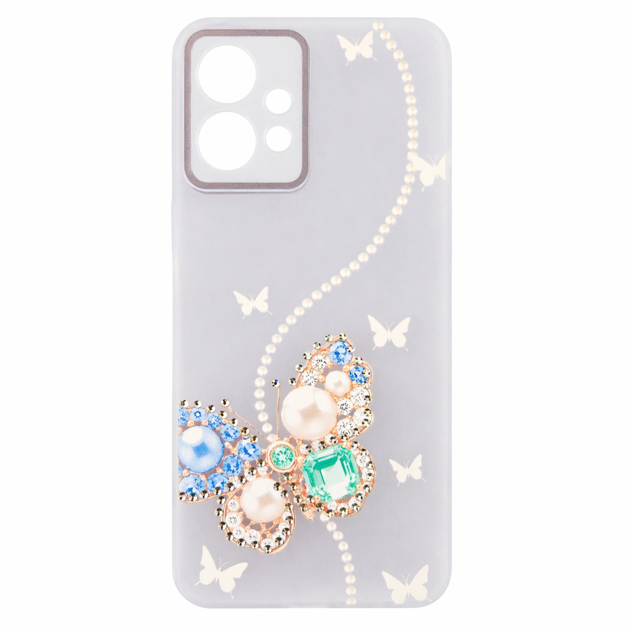 Butterfly Diamond Case Cover (Vivo)