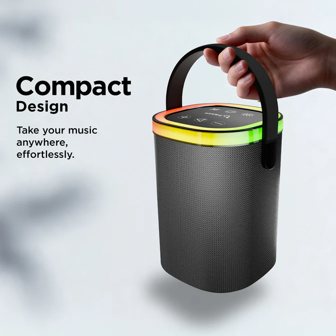 Pebble Mystic 10W Portable Bluetooth Speaker