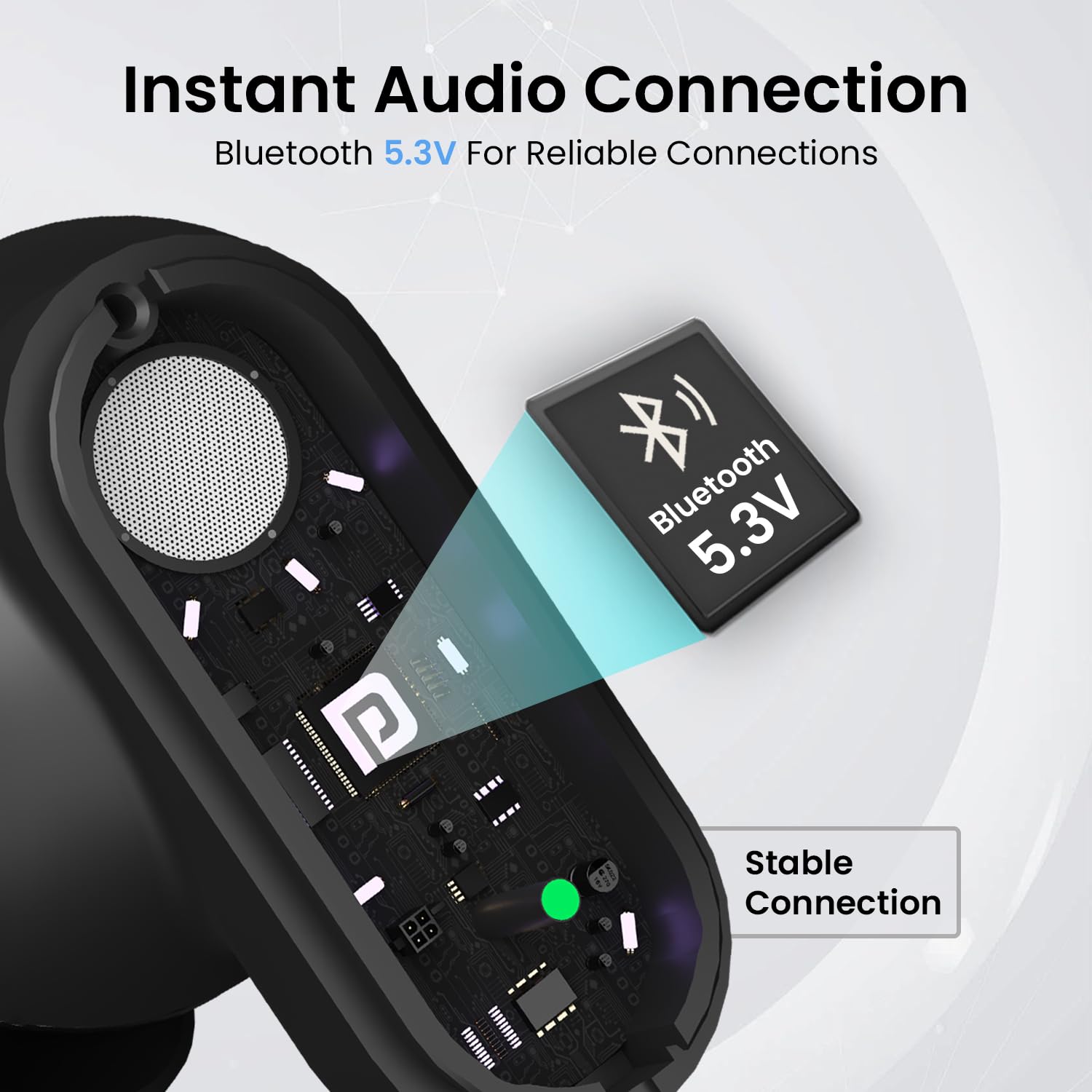 Portronics Harmonics Twins S16 in Ear Wireless TWS Earbuds with 24 Hrs Playtime