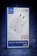 ONE7 25W Fast Charger TYPE C Multi-Protocol USB Wall Charger (Model: ON CH-36)
