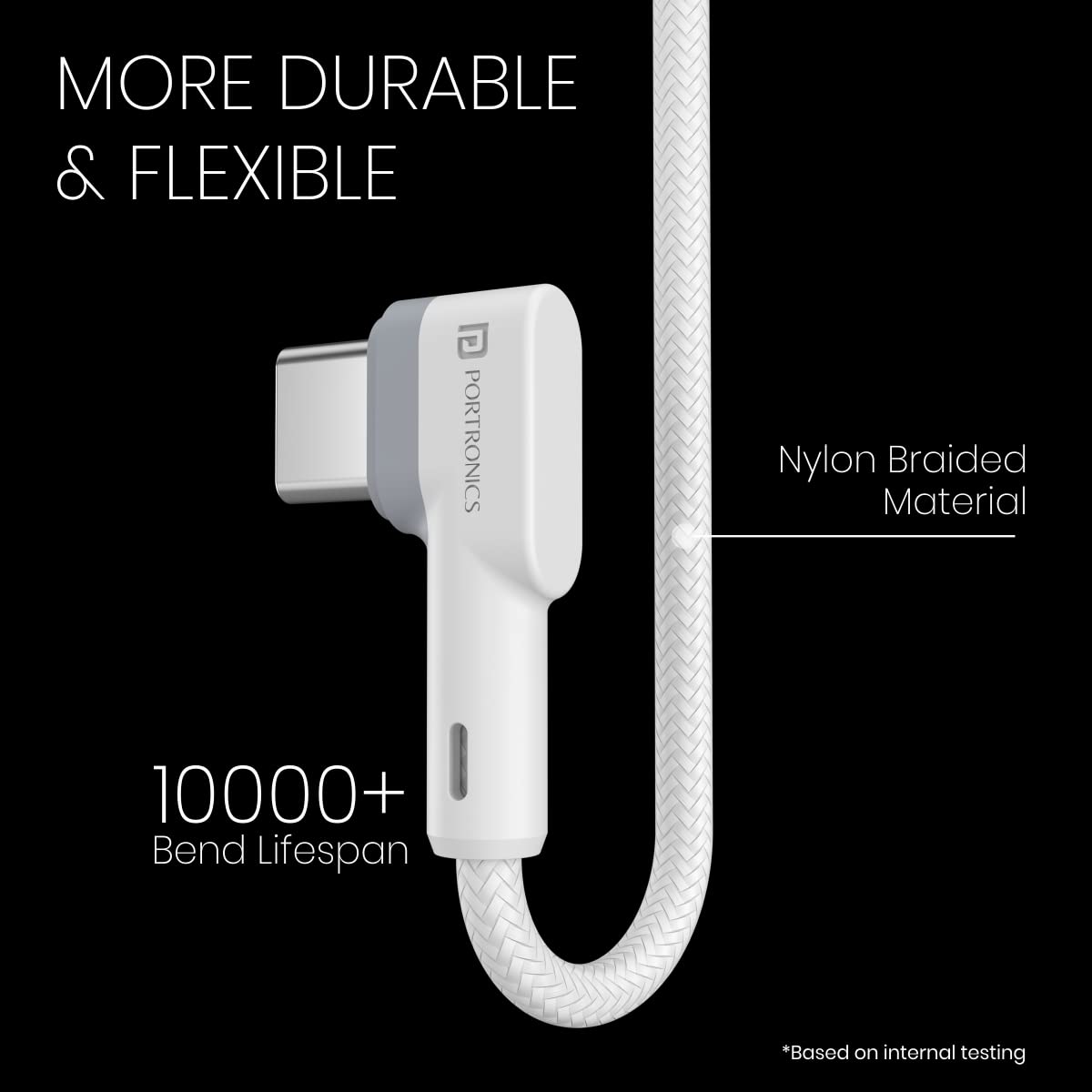 Portronics Konnect L POR-1403 Fast Charging 3A Type-C