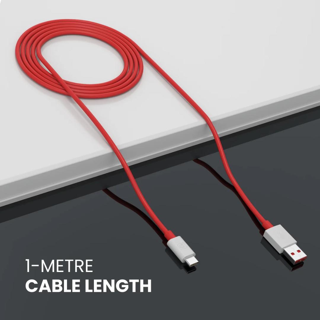 Portronics Konnect Dash Pro 80w Usb to Type C Charging Cable