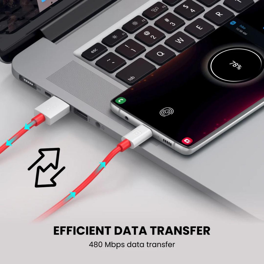 Portronics Konnect Dash Pro 80w Usb to Type C Charging Cable