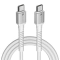 Portronics Konnect X 60W Type C to Type C Unbreakable Nylon Braided Cable