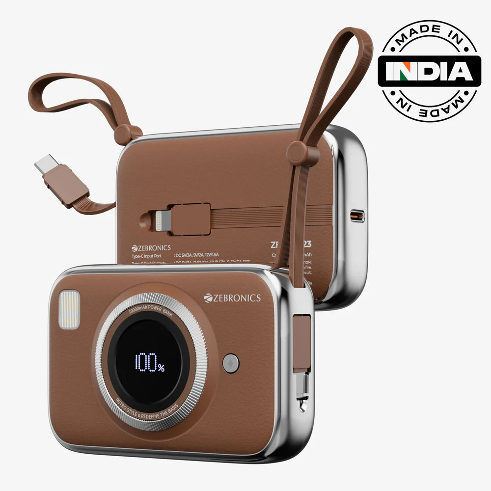 ZEBRONICS Zeb EnergiTank 10R5 Power Bank