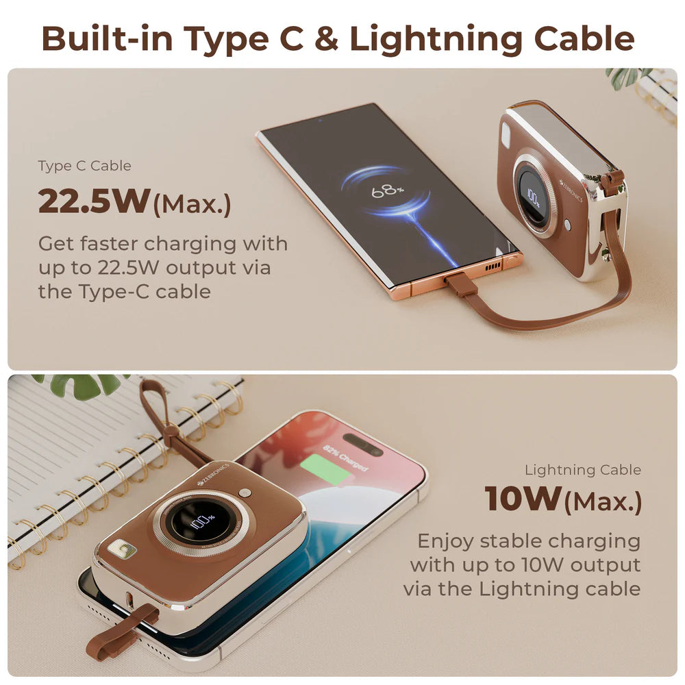 ZEBRONICS Zeb EnergiTank 10R5 Power Bank