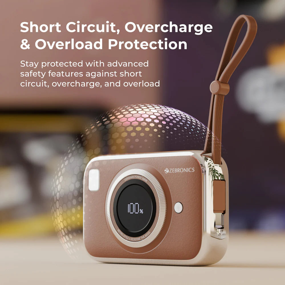 ZEBRONICS Zeb EnergiTank 10R5 Power Bank