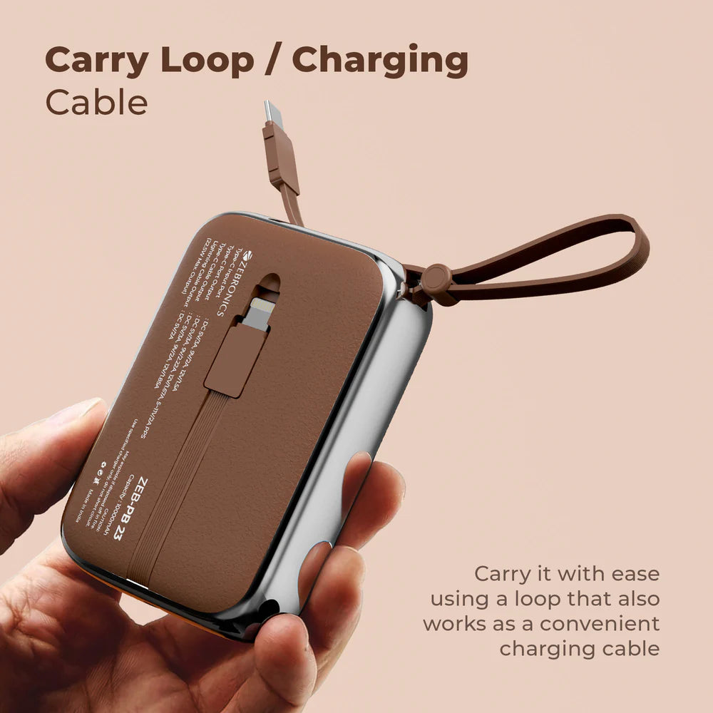 ZEBRONICS Zeb EnergiTank 10R5 Power Bank