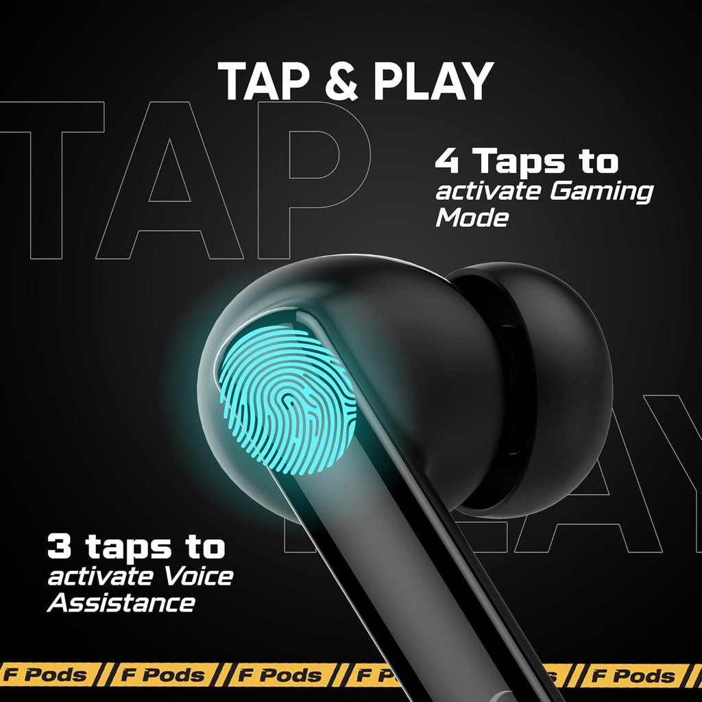Fastrack Fpods FQ100 BT5.4 TWS Earbuds