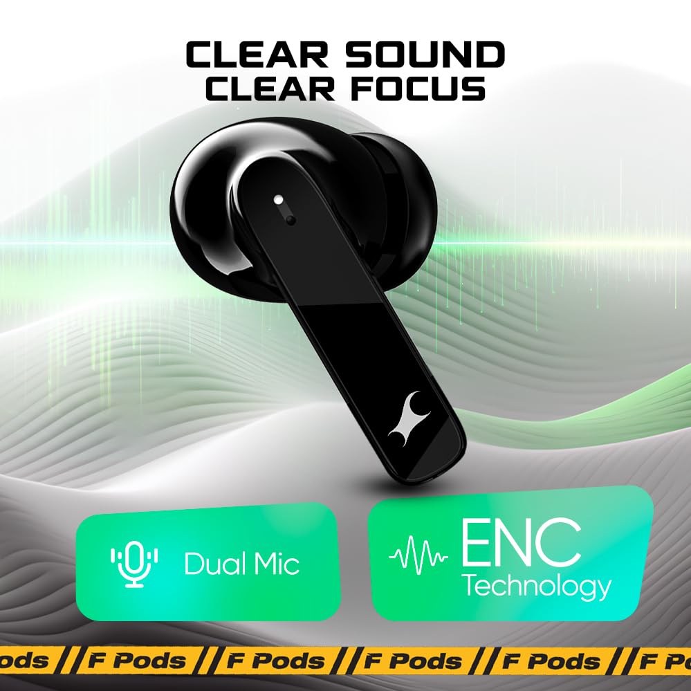 Fastrack Fpods FE100 BT5.4 TWS in Ear Earbuds