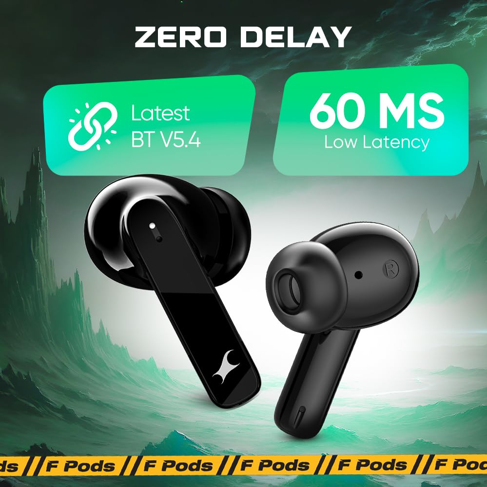 Fastrack Fpods FE100 BT5.4 TWS in Ear Earbuds