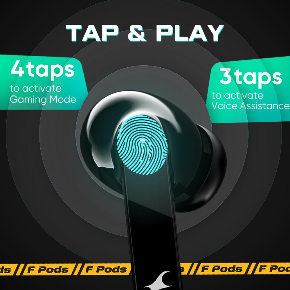 Fastrack Fpods FE100 BT5.4 TWS in Ear Earbuds