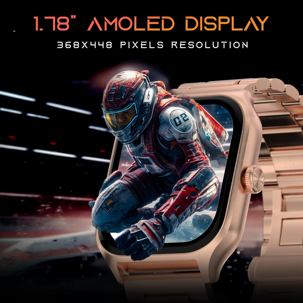 Fire-Boltt Solaris 1.78” AMOLED Always-on Display