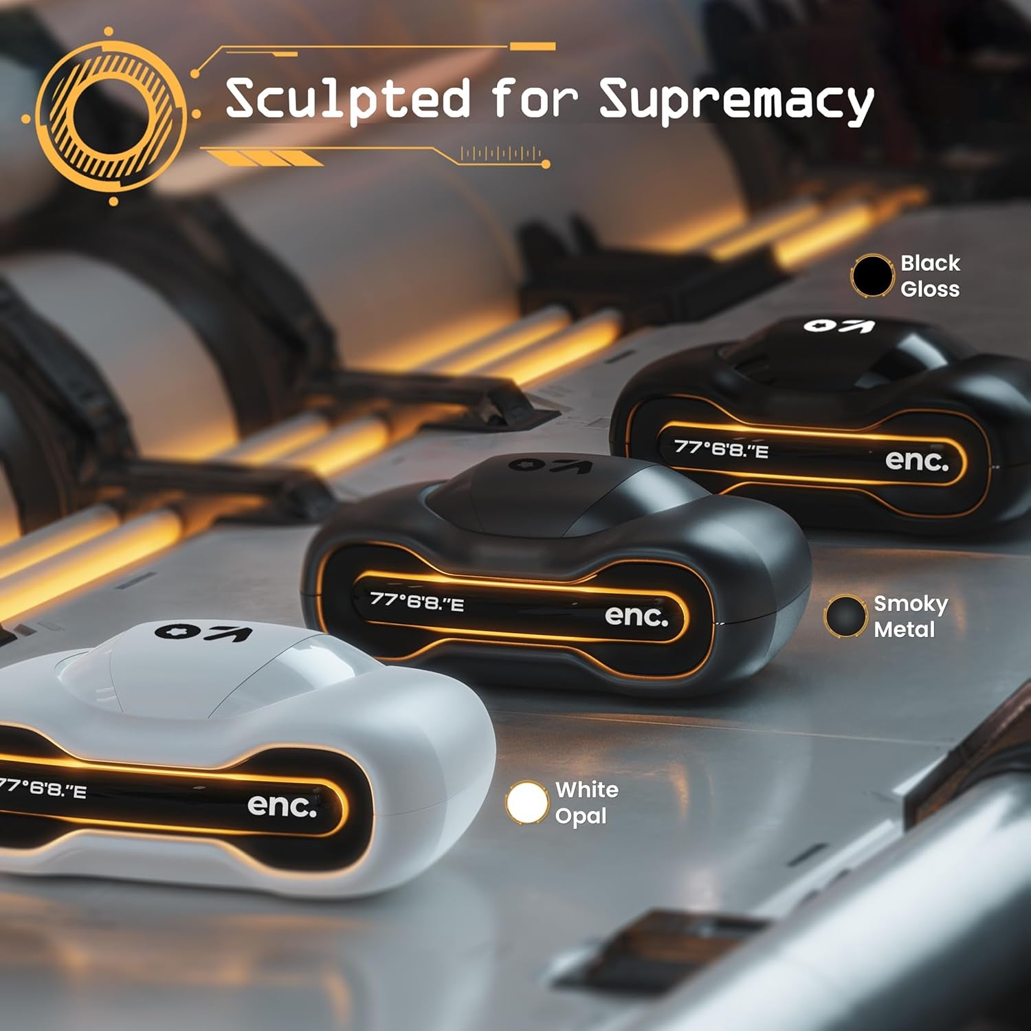 GOBOULT Astra Truly Wireless in Ear Earbuds with 48H Playtime Gray